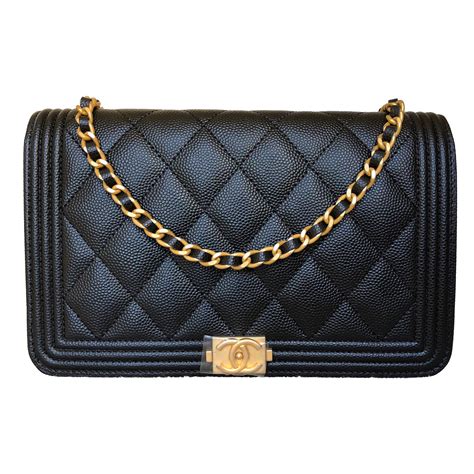 chanel black wallet on chain gold|chanel wallet on chain gabrielle.